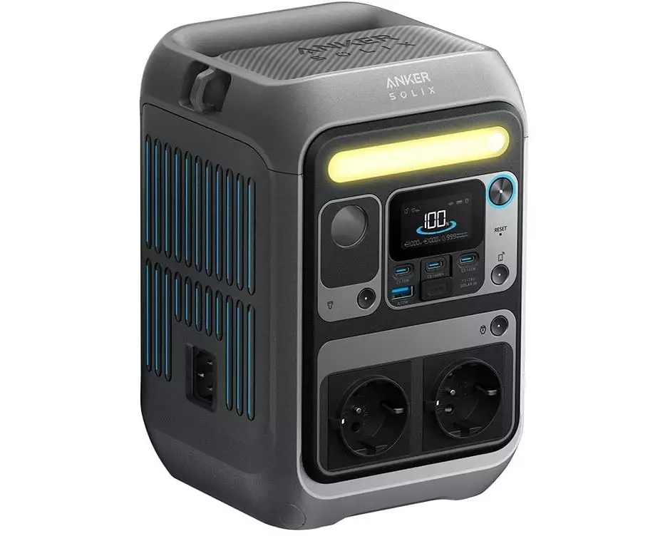 Anker Power Station SOLIX C300X 288 Wh 300 W Grau