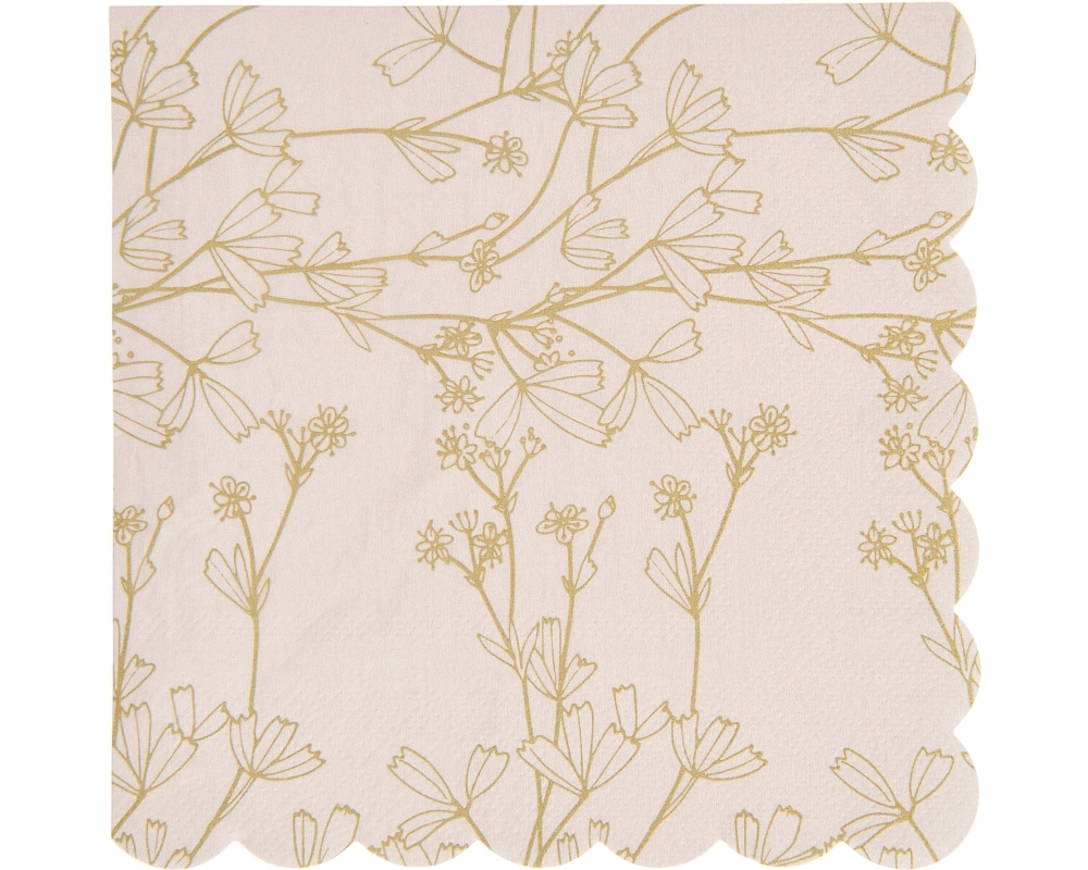 RICO DESIGN Servietten 32x31.5cm 401283 Blumen 20 Stück