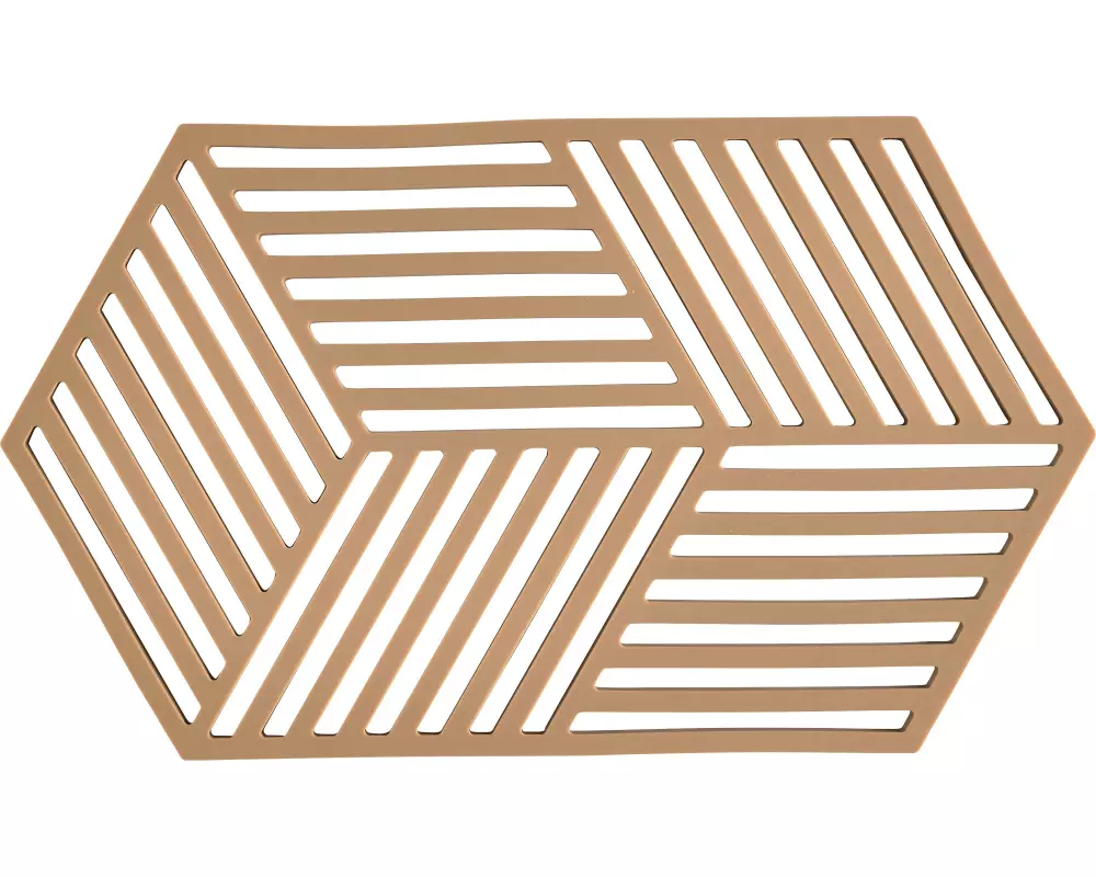 Zone Denmark Topfuntersetzer Hexagon Terracotta
