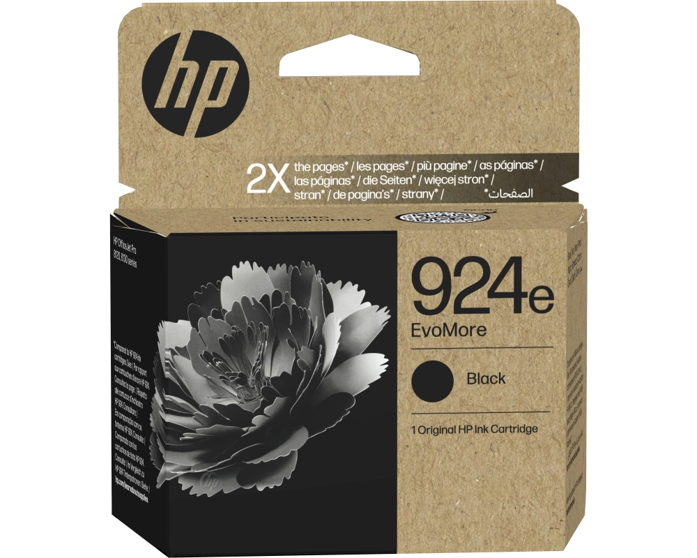 HP Tintenpatrone 924e schwarz 4K0V0NE#LS1 OJ Pro 8120/8130 1000 S.