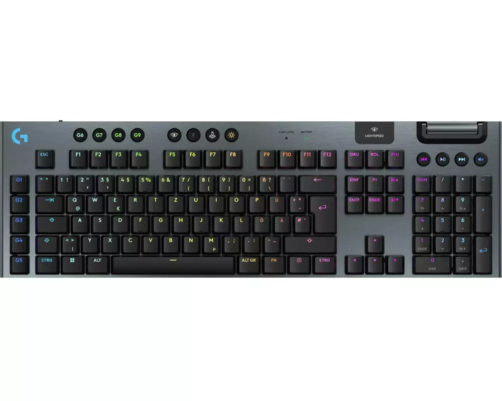 Logitech Gaming-Tastatur G915 X Lightspeed GL Tactile