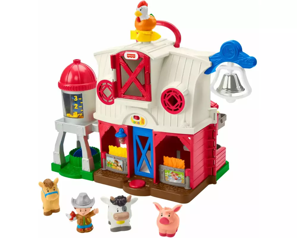 Fisher-Price Beschäftigungsspielzeug Little People Bauernhof -DE-