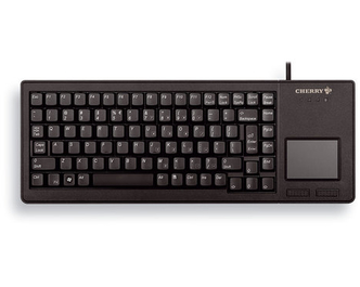 CHERRY XS Touchpad Tastatur Universal USB QWERTZ Deutsch Schwarz