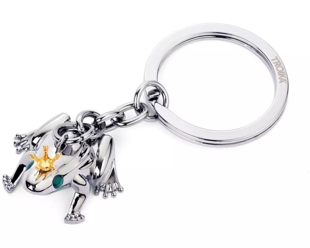 Troika Schlüsselanhänger Froschkönig