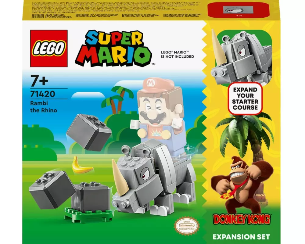 LEGO® Super Mario Rambi das Rhino – Erweiterungsset 71420