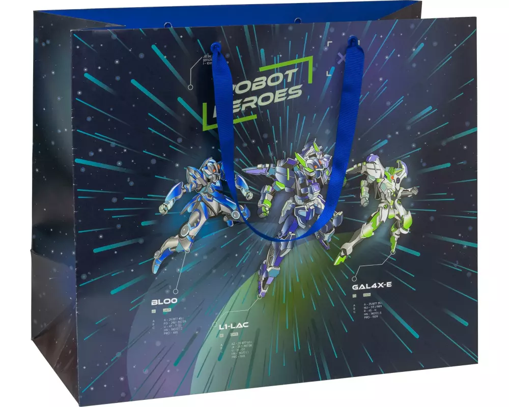 Stewo Geschenktasche Robot 45 x 22 x 38 cm