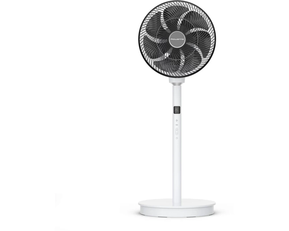 Rowenta Standventilator Turbo Swift Silence Schwarz/Weiss