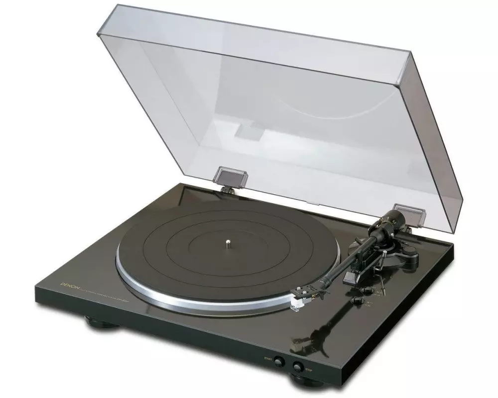Denon Plattenspieler DP-300F Schwarz