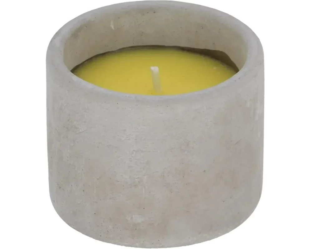 Esschert Design Citronella Kerze im Zement-Topf 1 Stück
