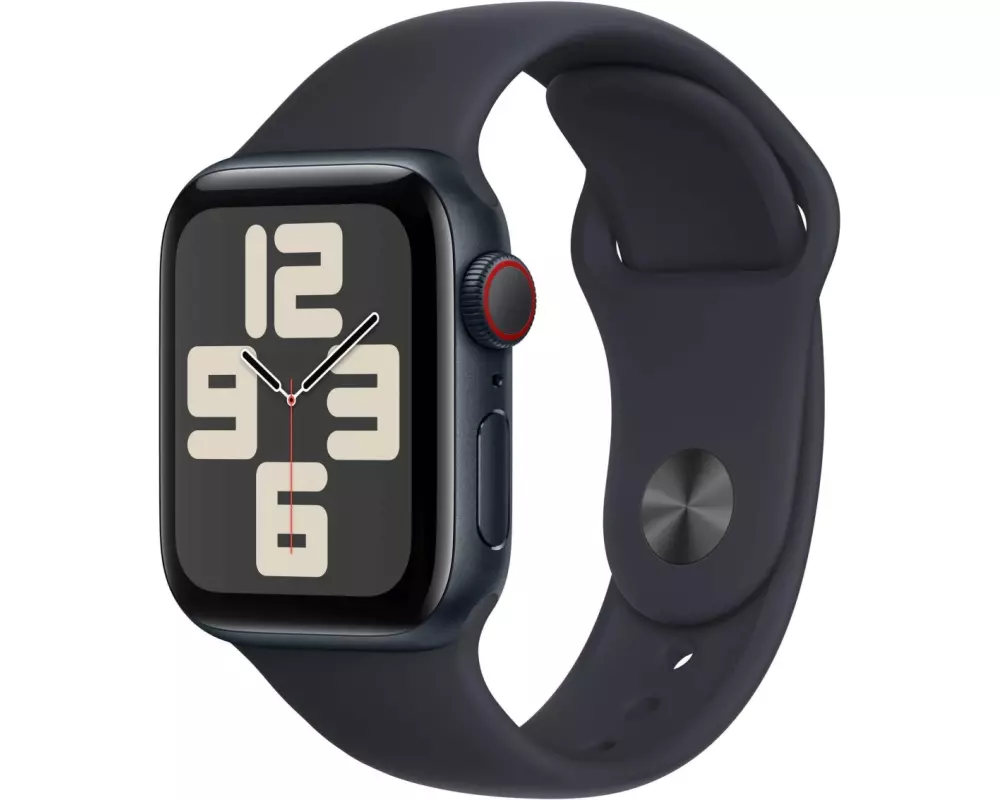 Apple Watch SE 2023 40 mm LTE Sport Band Mitternacht M/L