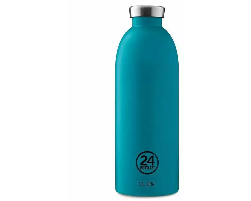 24Bottles Thermosflasche Clima 850 ml, Stone Atlantic Bay