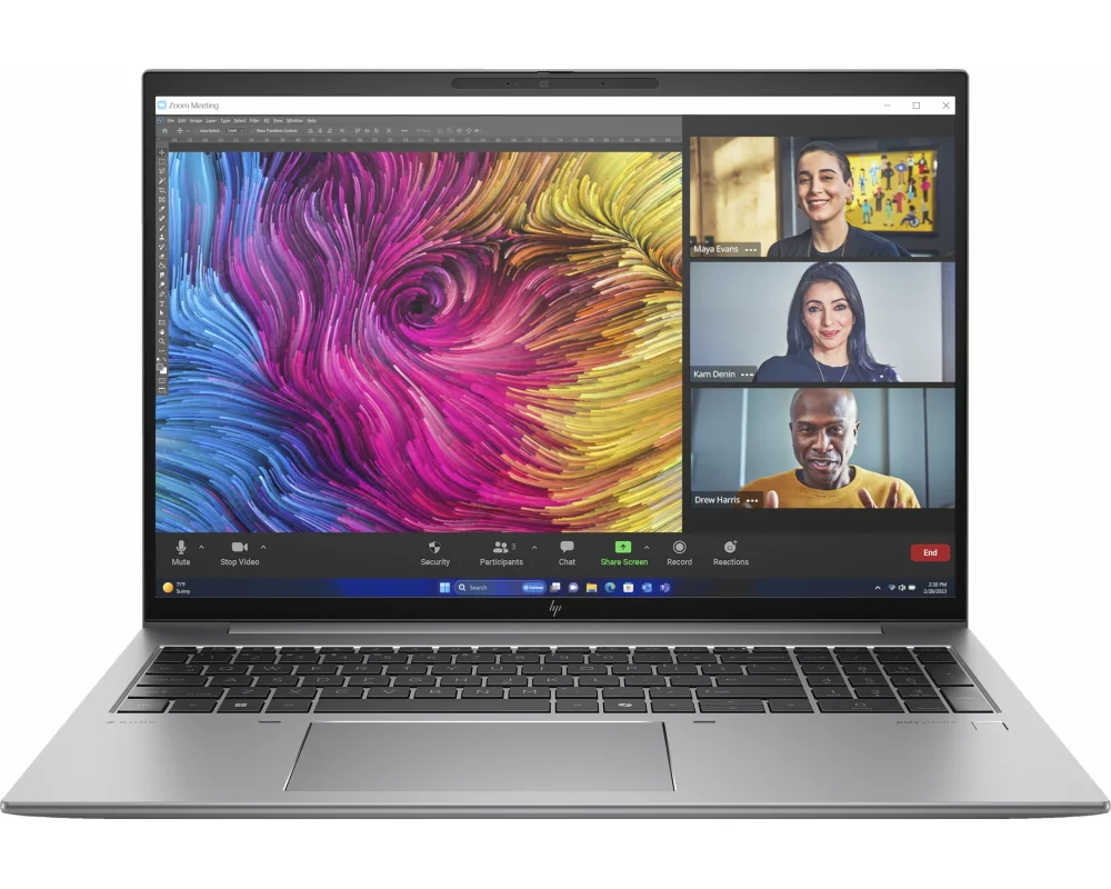 HP ZBook Firefly 16 G11, Intel Core Ultra 7 155H, 32GB, SSD PCIe 1TB, 16 inch, WUXGA, NVIDIA RTX A500 4GB, SureView, Win11 Pro Smart