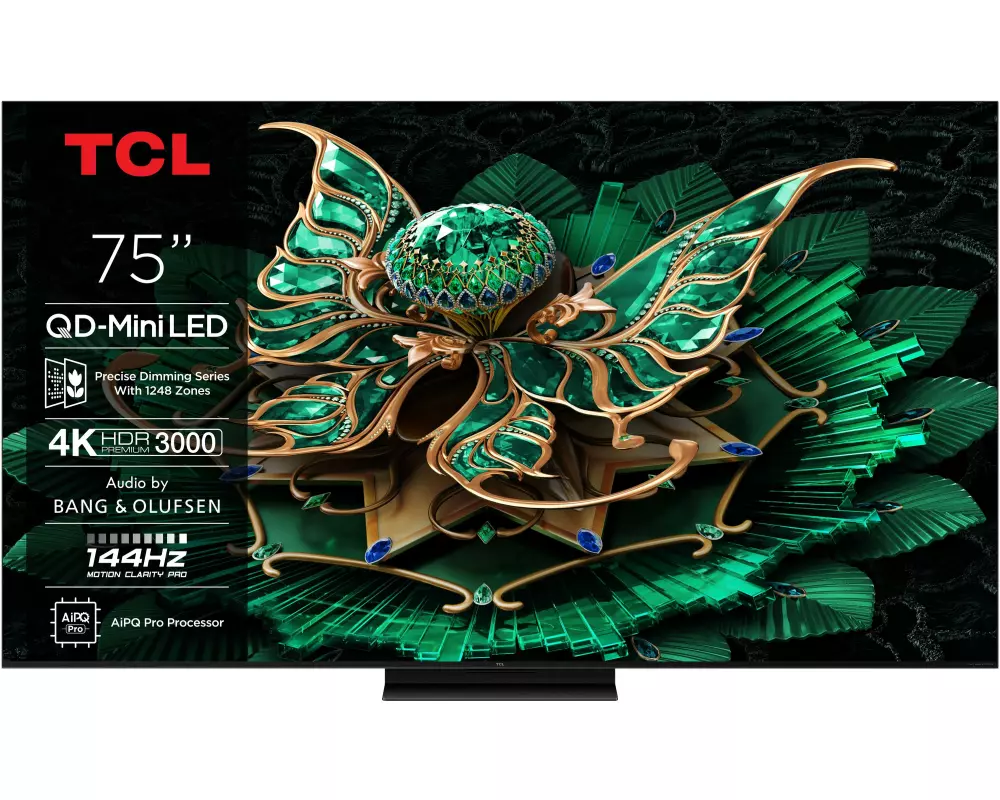 TCL TV 75C7K 75", 3840 x 2160 (Ultra HD 4K), QLED