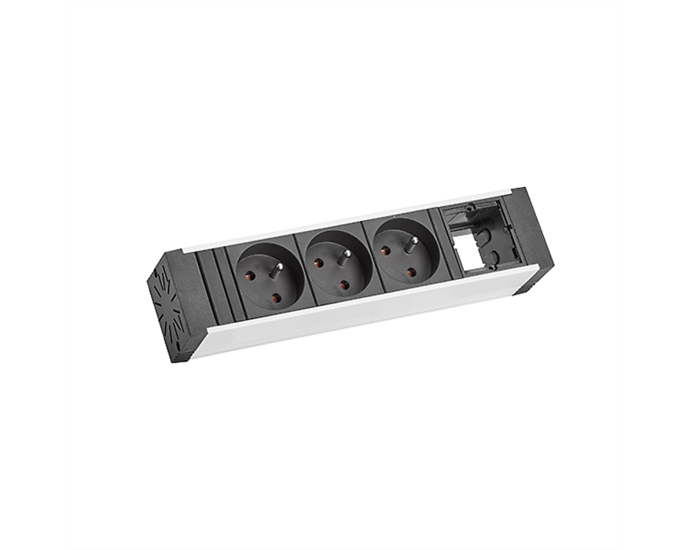 BACHMANN VENID 3xUTE 1xCM 0,2m GST18 schwarz
