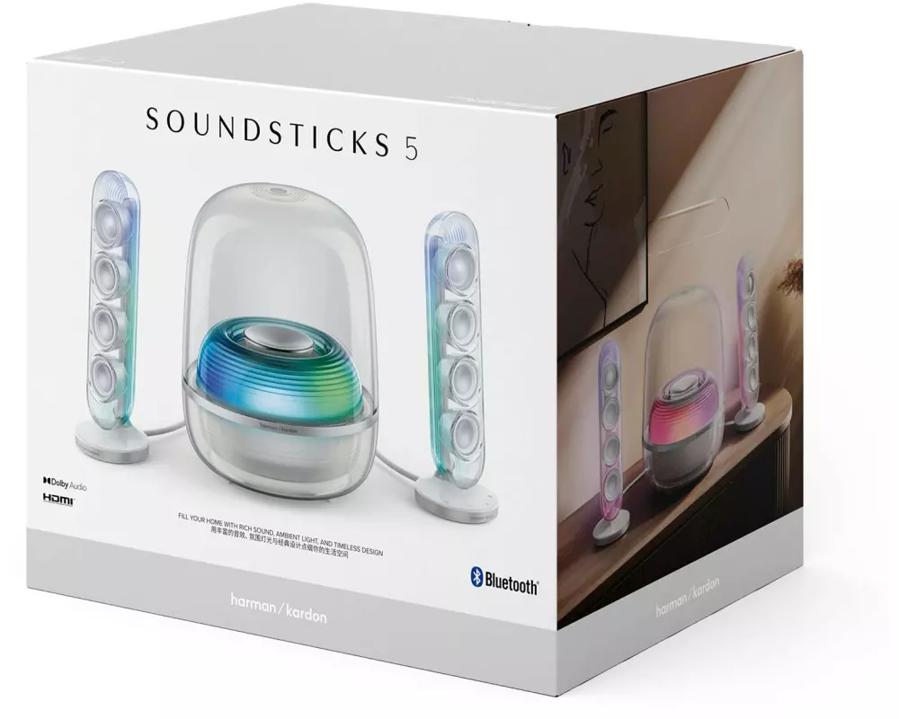 Harman/Kardon SoundSticks 5 Weiss