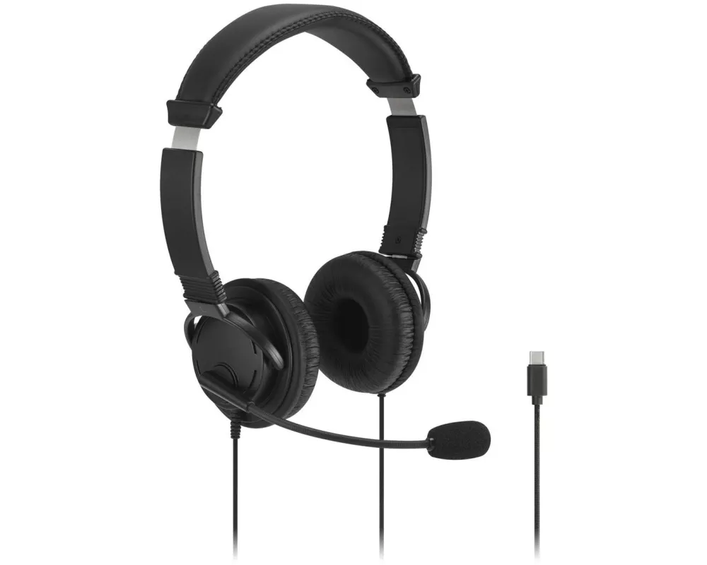 Kensington Headset K97464WW USB-C Schwarz