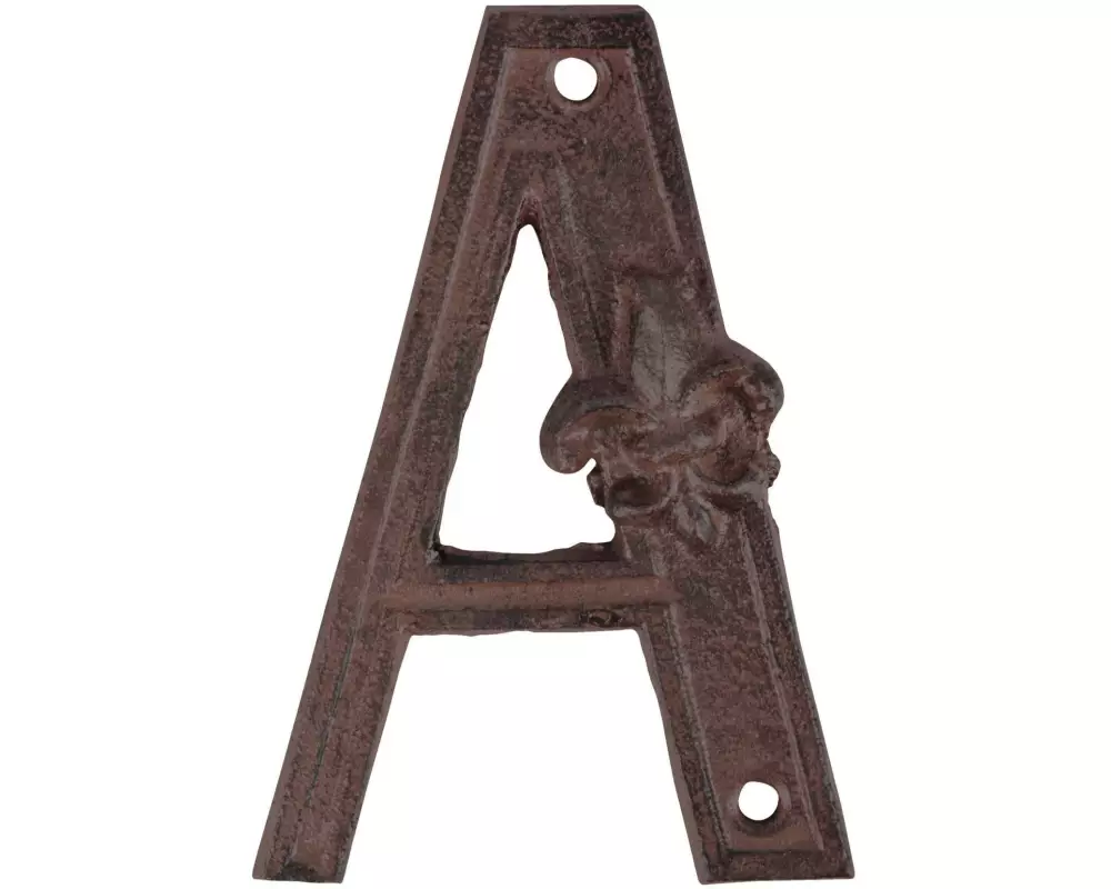 Esschert Design Hausnummer A aus Gusseisen
