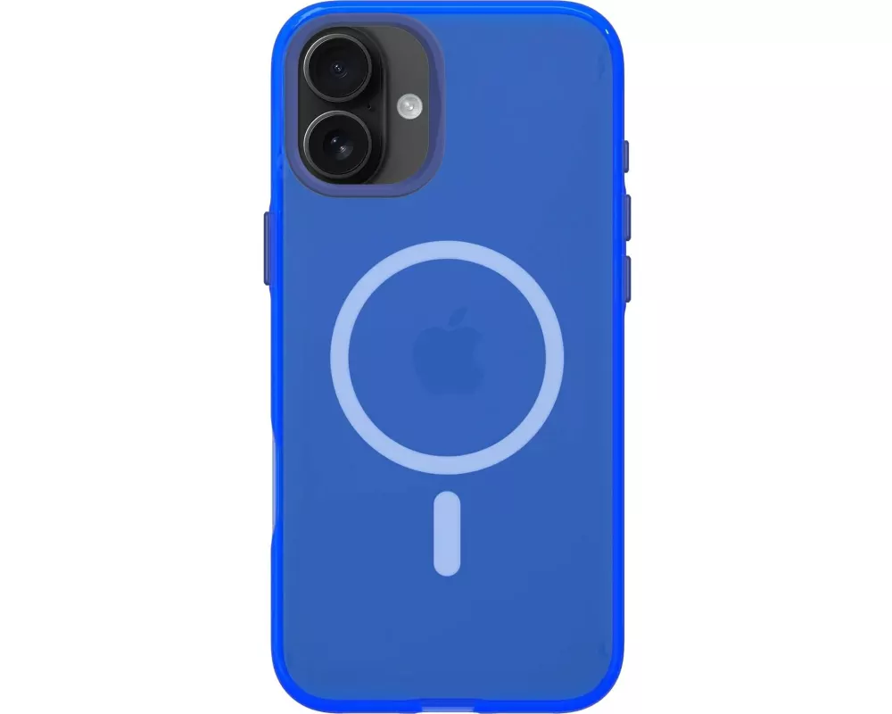 Rhinoshield Back Cover JellyTint MagSafe iPhone 16 Plus Cyber Blue
