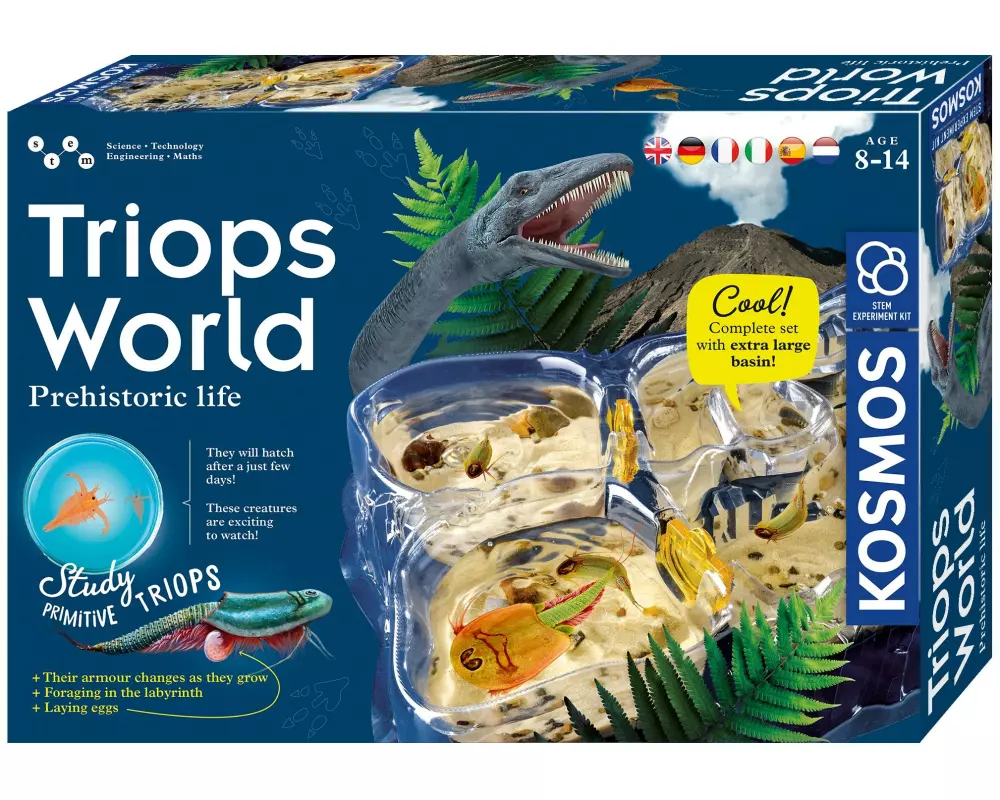 Kosmos Experimentierkasten Triops-Welt