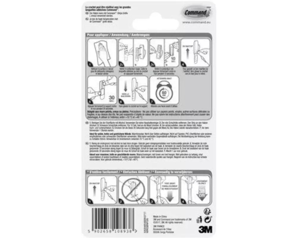 Command Haken Command L Silber, 2.2 kg