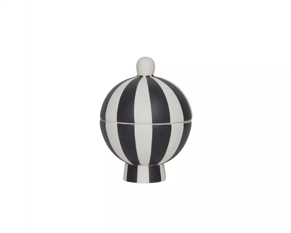 OYOY Aufbewahrung Toppu Schwarz/Weiss