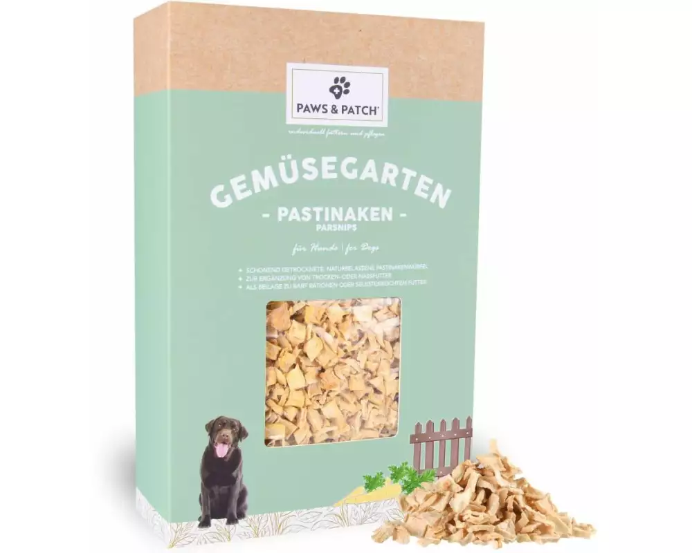 Paws & Patch Hunde-Nahrungsergänzung Pastinakenwürfel 600 g