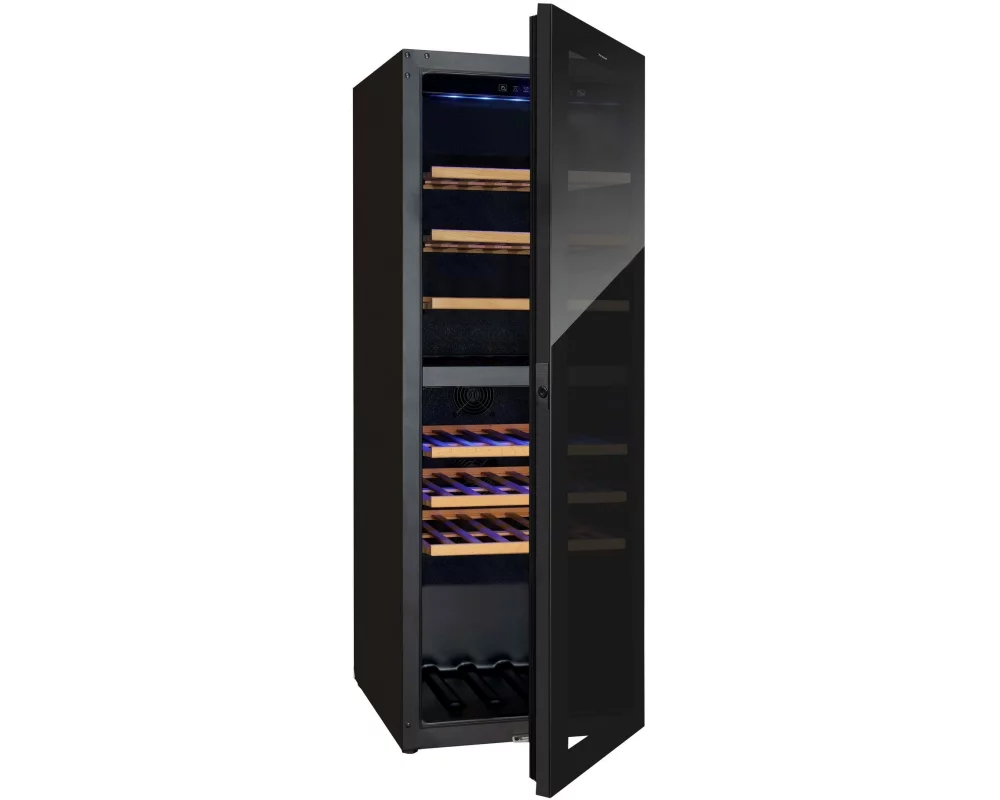 Trisa Weinklimaschrank 7744.6845 Schwarz, Rechts