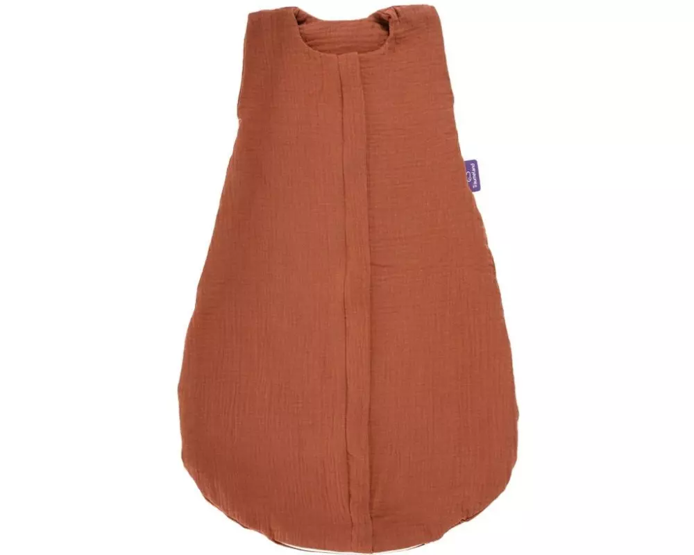 Träumeland Sommerschlafsack Musselin terrakotta Liebmich Gr. 80