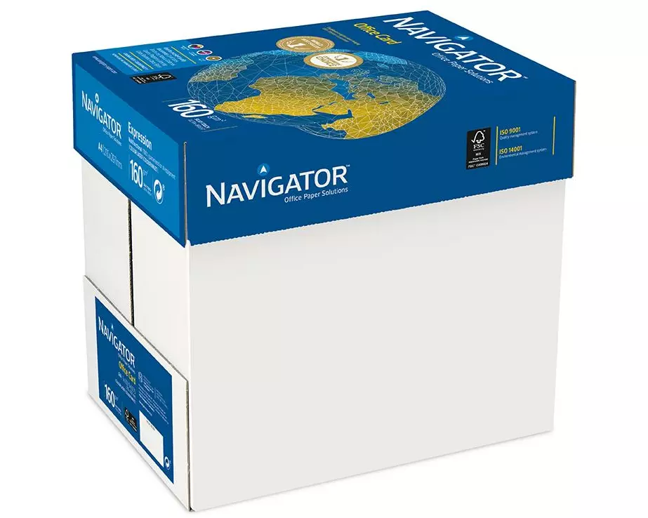 Fischer Papier Kopierpapier Office Card A4 160 g/m², 1250 Blatt