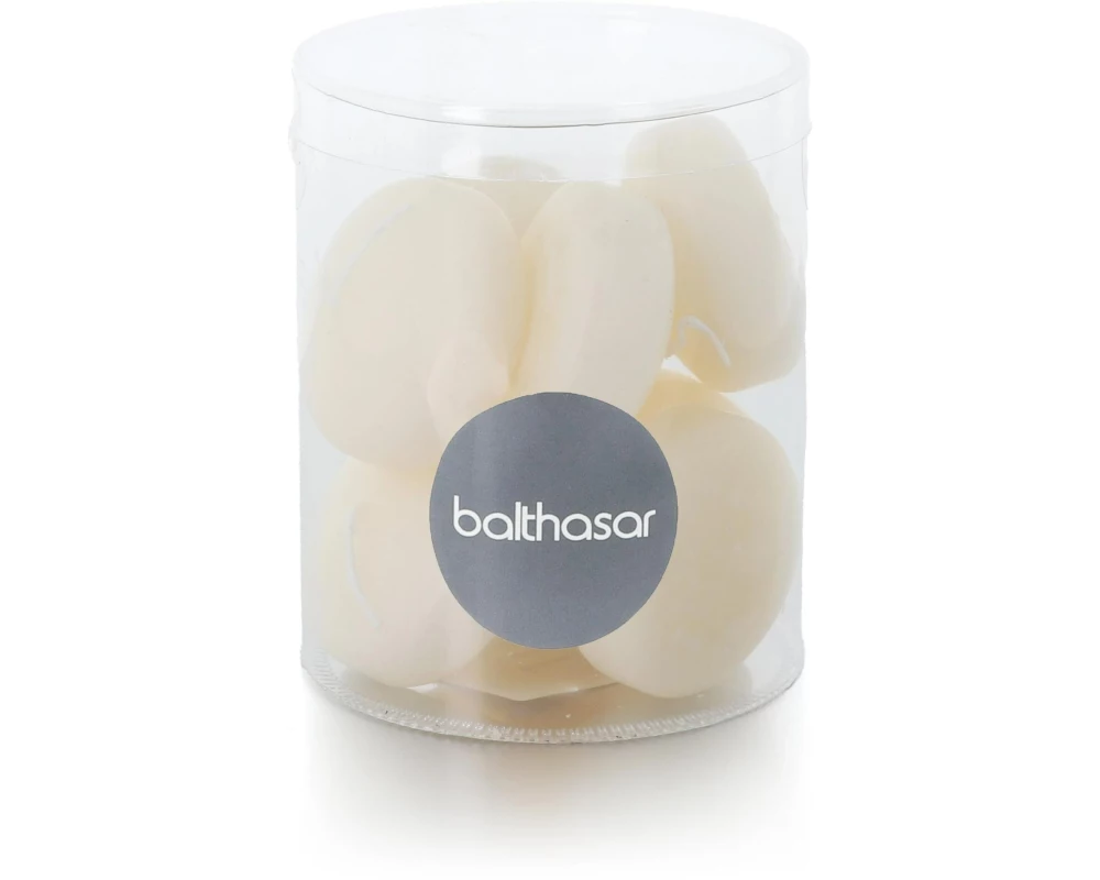 balthasar Schwimmkerzen 2.8 cm x 4.9 cm, Crème, 8 Stück