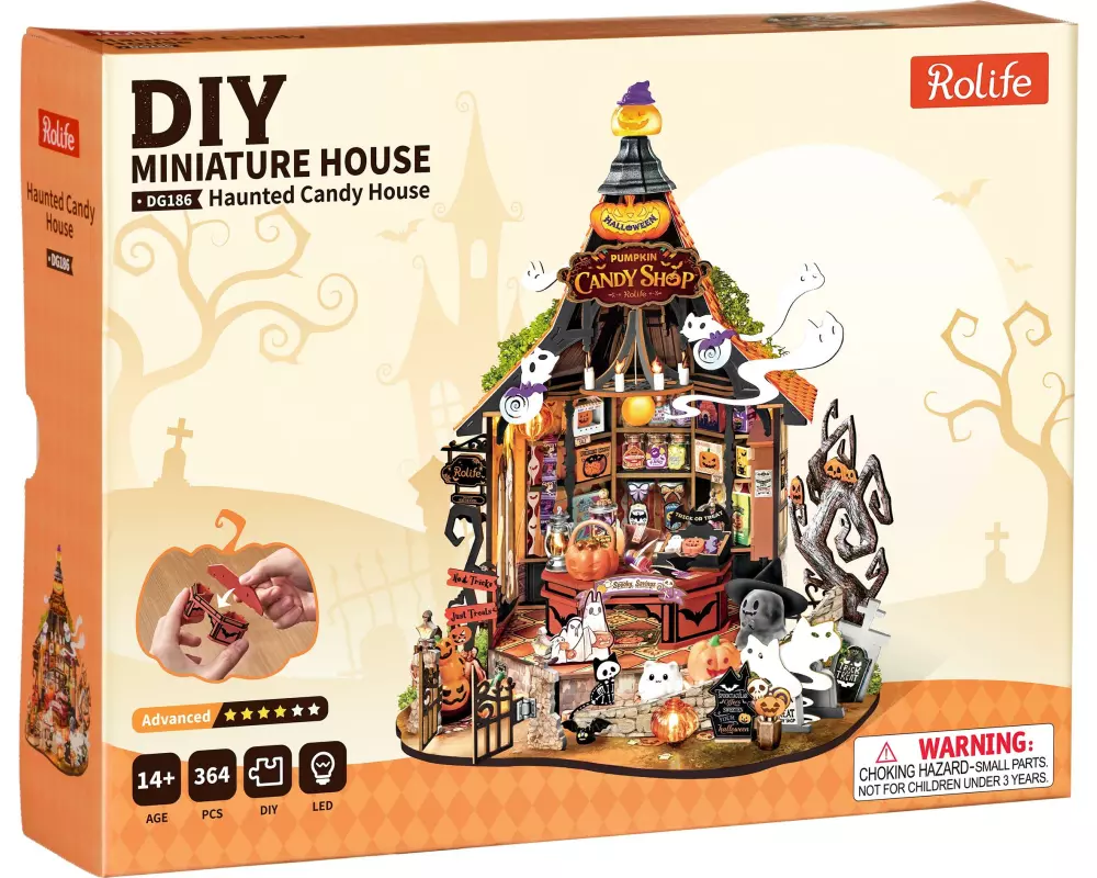 Rolife Rolife Fluffy Friends Hub Miniaturhaus Holz