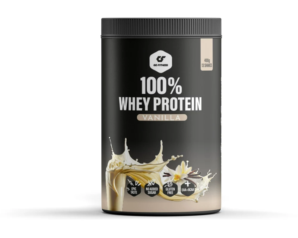 Go Fitness Pulver 100% Whey Protein Vanille 400 g