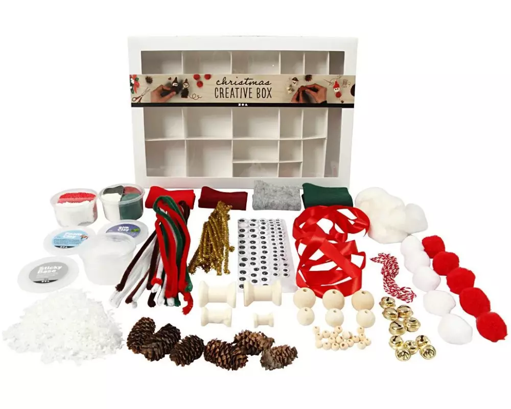 Creativ Company Bastelset Kreativbox 16-teilig