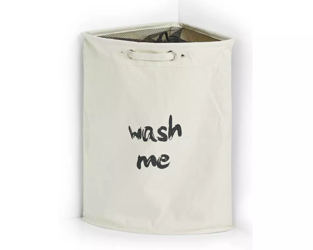 Zeller Present Wäschesammler Wash me Beige, 64 l