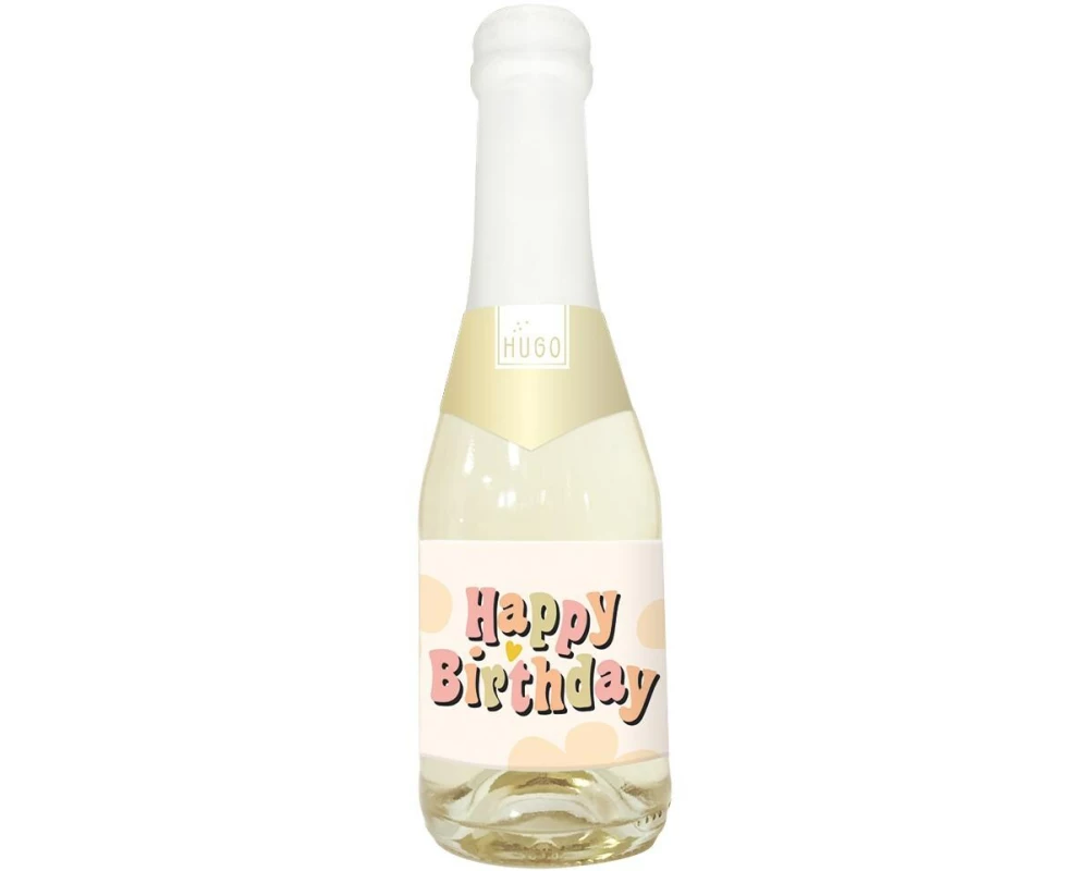 Grafik Werkstatt Hugo-Flasche Happy Birthday 0.2 l