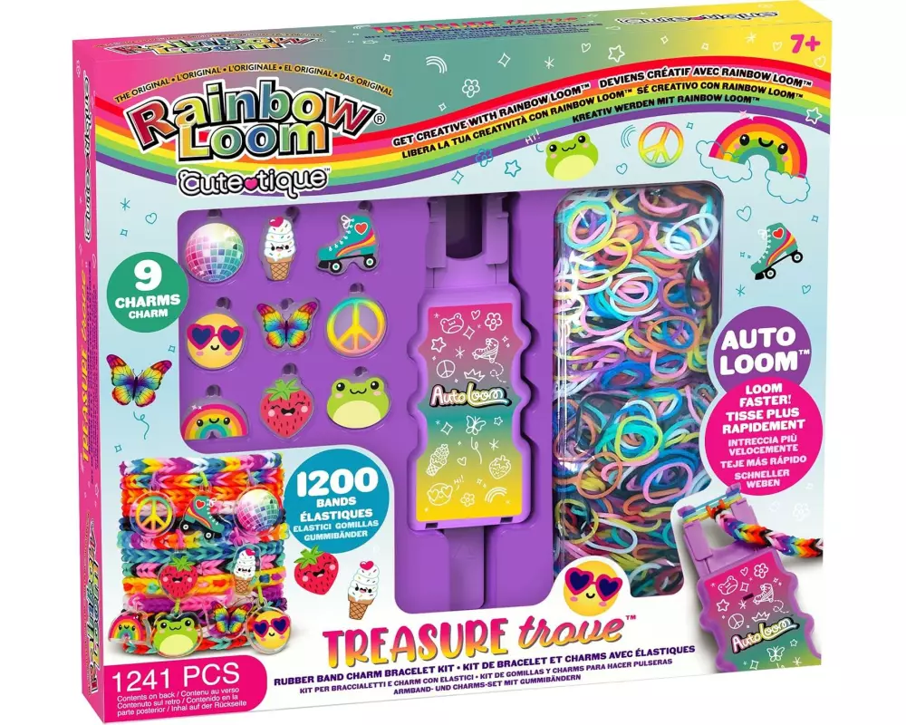 BANDAI Rainbow Loom Cute Tique Set