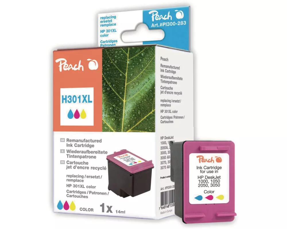 Peach Tinte HP Nr. 301XL (CH564EE) Color