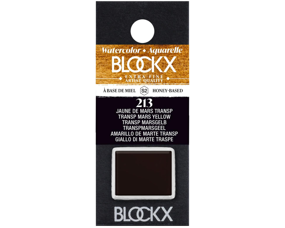 BLOCKX Aquarellfarbe 1.5ml 41213BXC marsgelb transparent