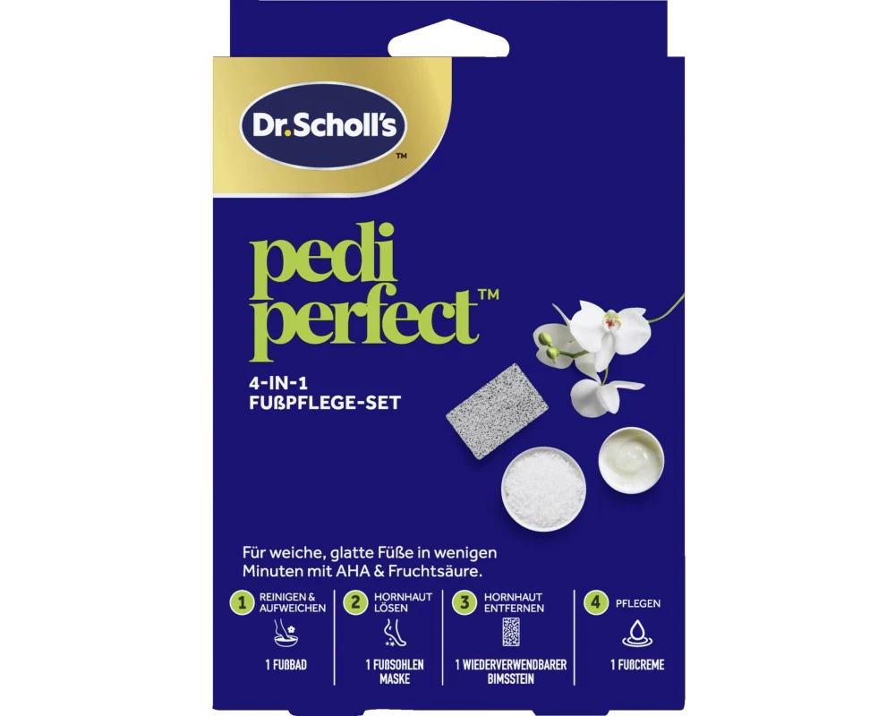 Scholl Pedi Perfect Fusspflege Set 4 Stück