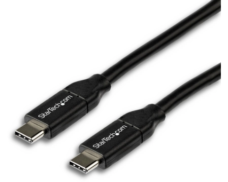 StarTech.com 2m 6 ft USB C to USB C Cable w/ 5A PD