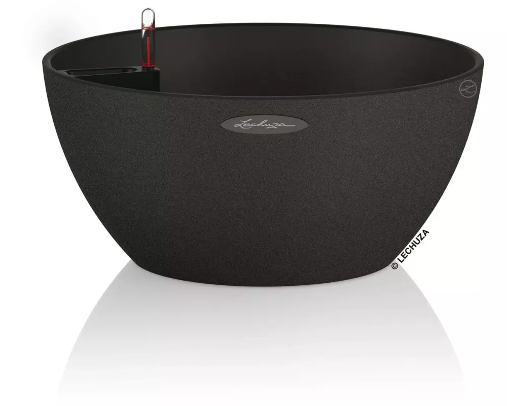 Lechuza Blumentopf Cubeto Color 40 Schwarz