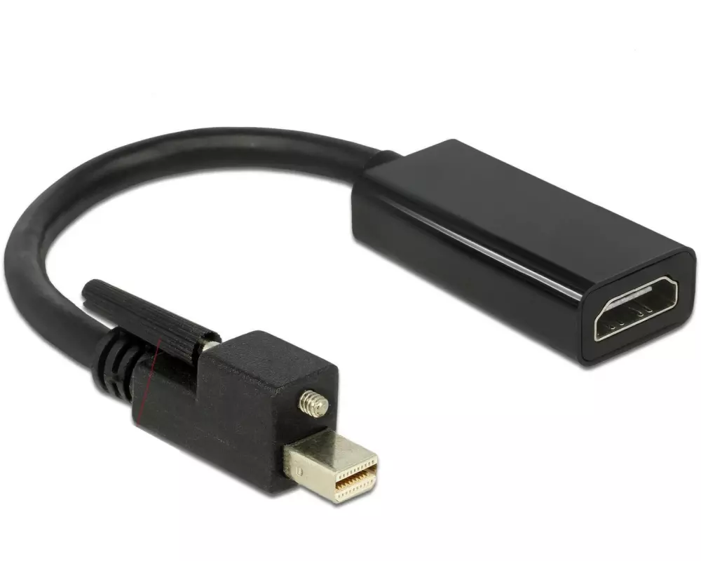 Delock Adapterkabel mit Schraube 1.2 m