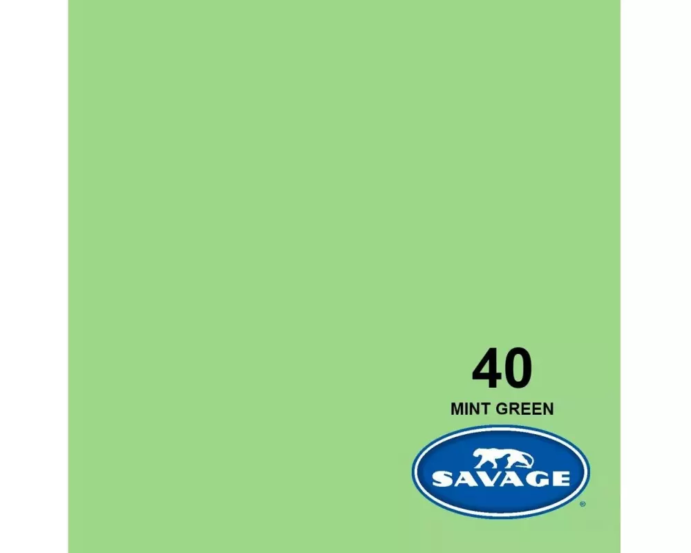 Savage Hintergrund Papier 1.35 x 11 m Mint Green