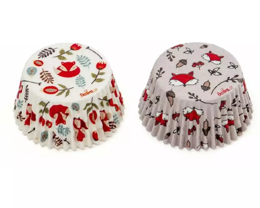 Decora Muffin Backform Fuchs 36 Stück