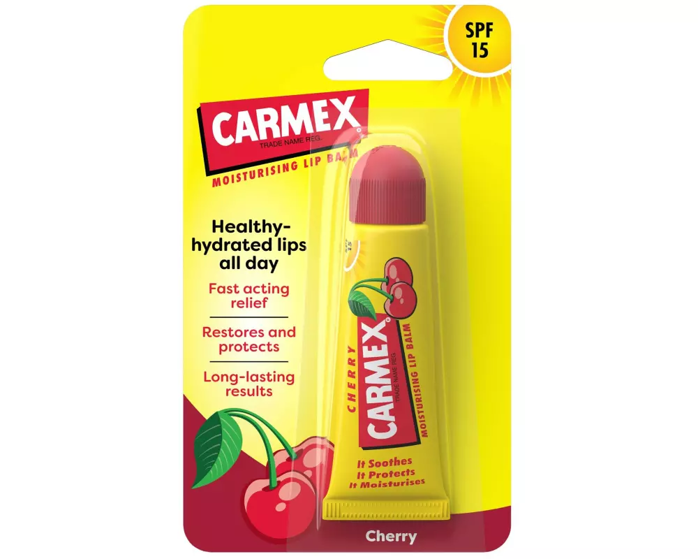Carmex Lippenpomade Cherry LSF 15 10 g