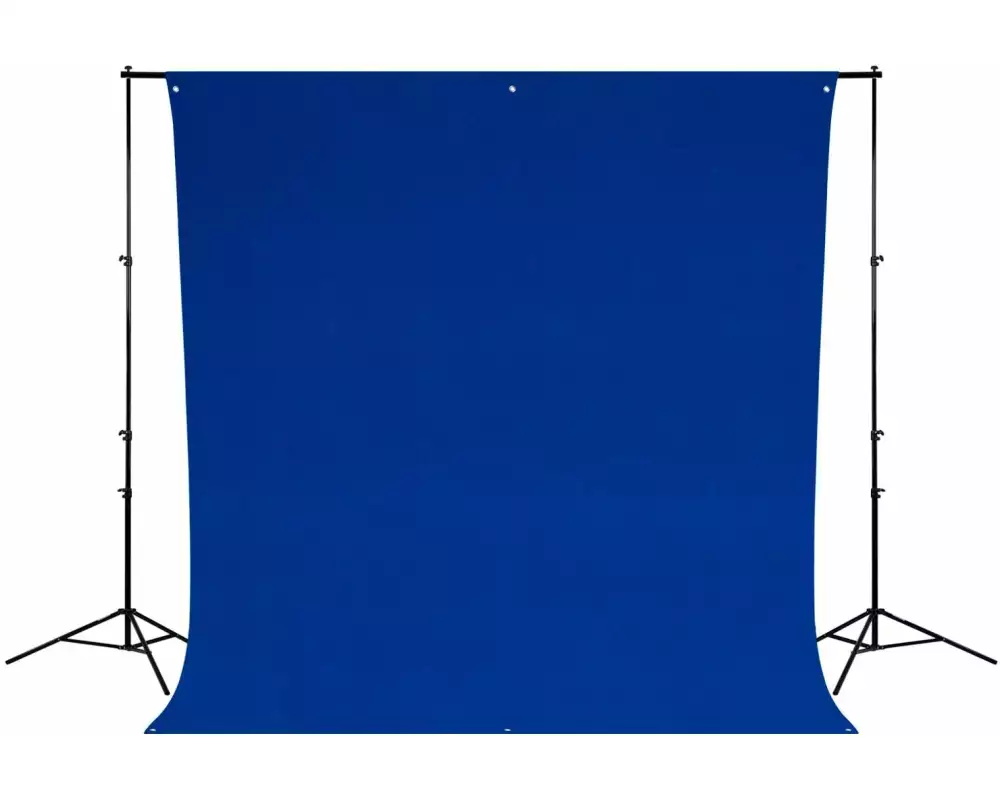 Westcott Hintergrund Faltenresistent 270 x 300 cm Royal Blue