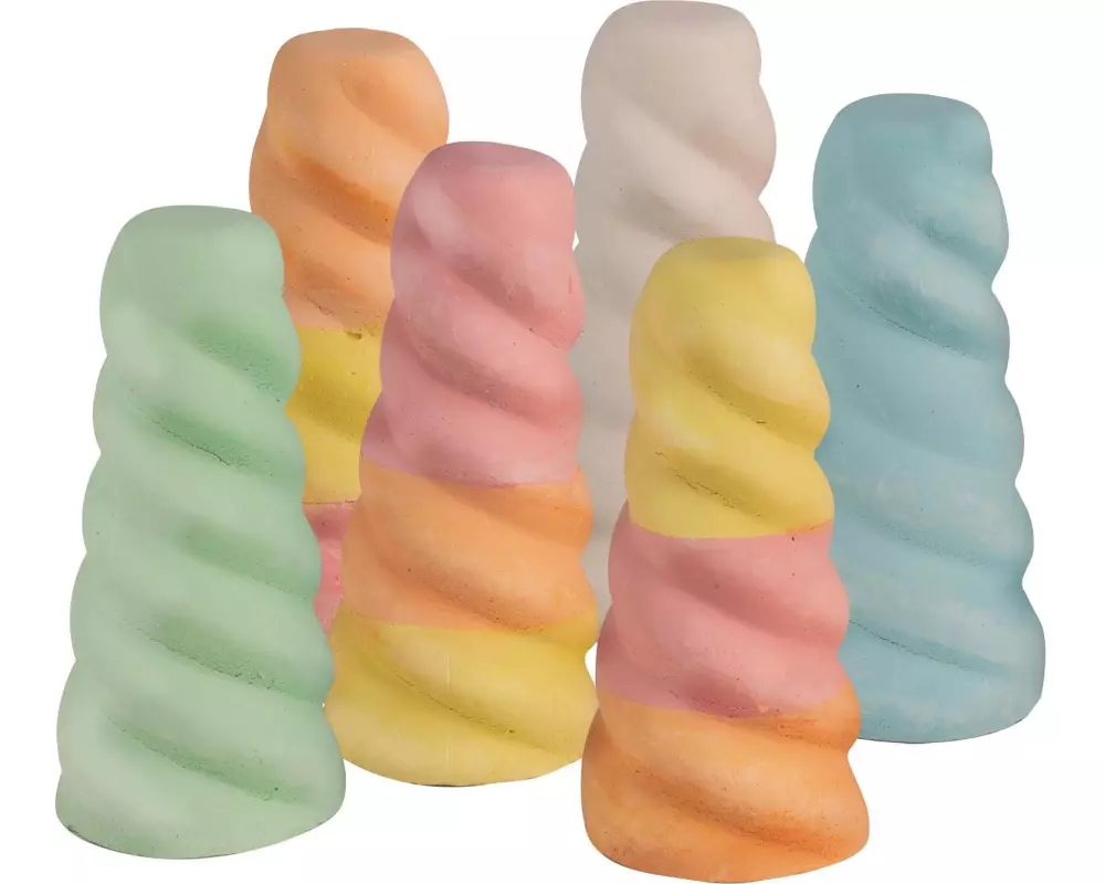 Pustefix Einhornkreide Strassenmalkreide 6er-Packung