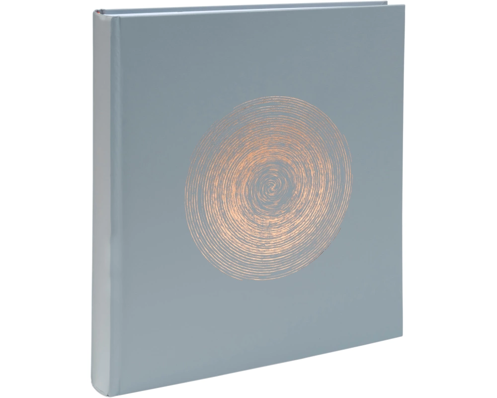 EXACOMPTA Fotoalbum Ellipse 29x32cm 16265E grau 60 Seiten