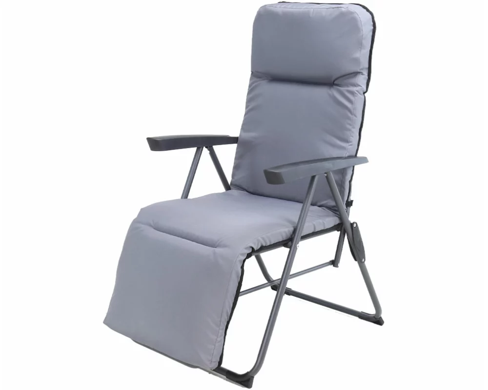 CONTINI Relax-Gartensessel anthrazit