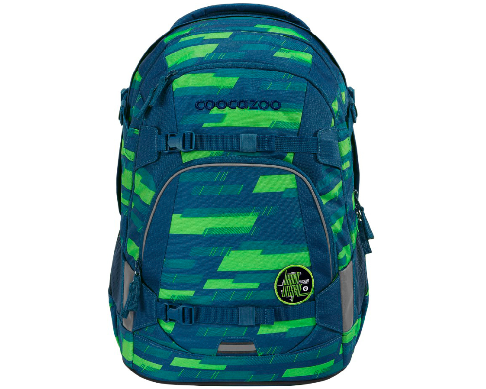 COOCAZOO Rucksack Mate 211498 Lime Stripe